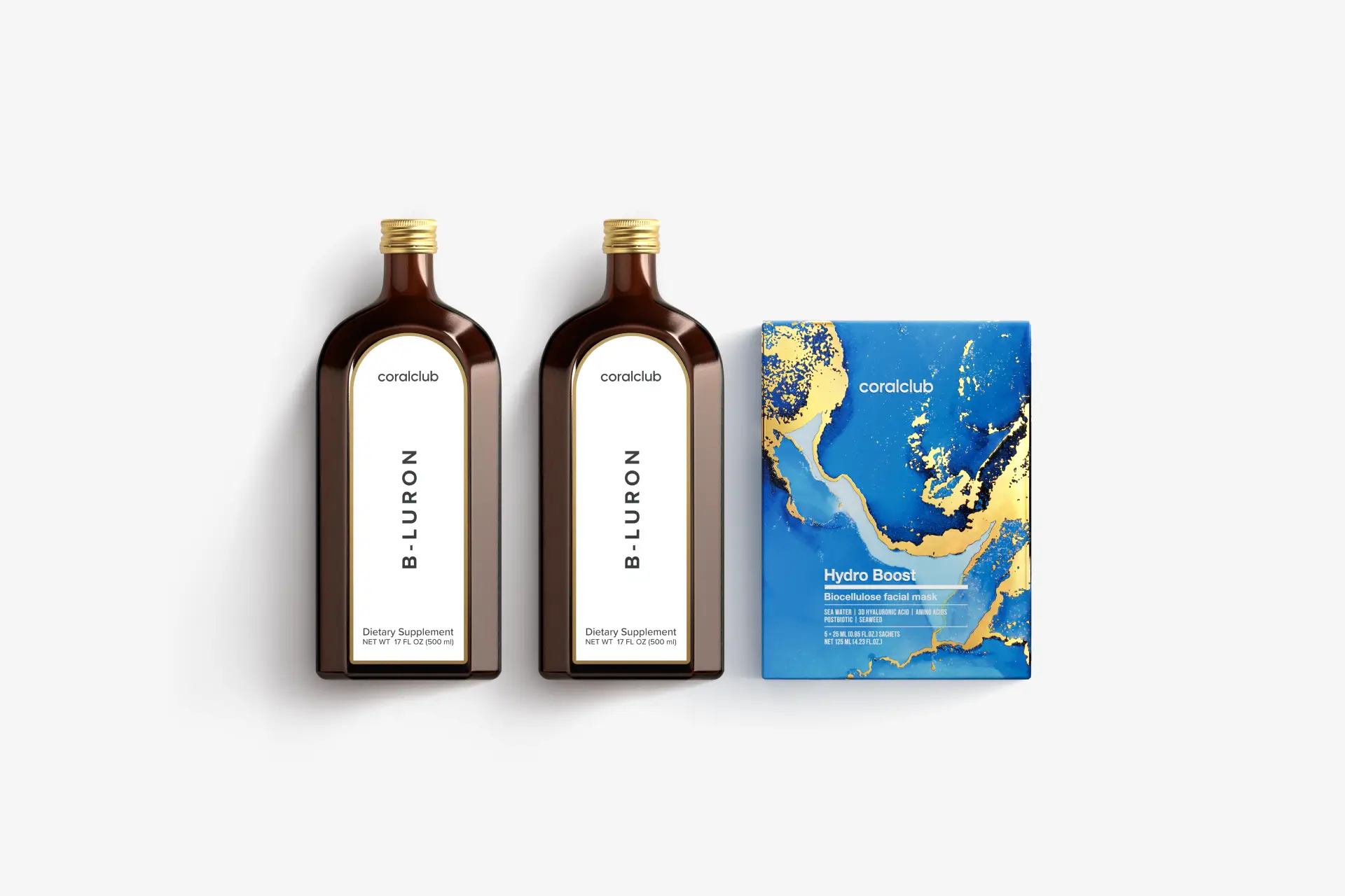 B-Luron +Hydro Boost Biocellulose Facial Mask (5 саше)