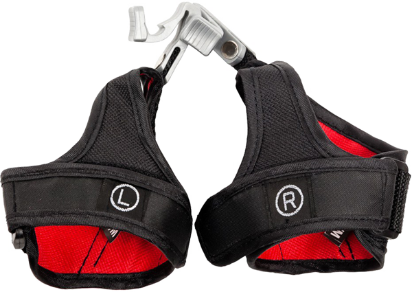 Палки для скандинавской ходьбы красные, S / M