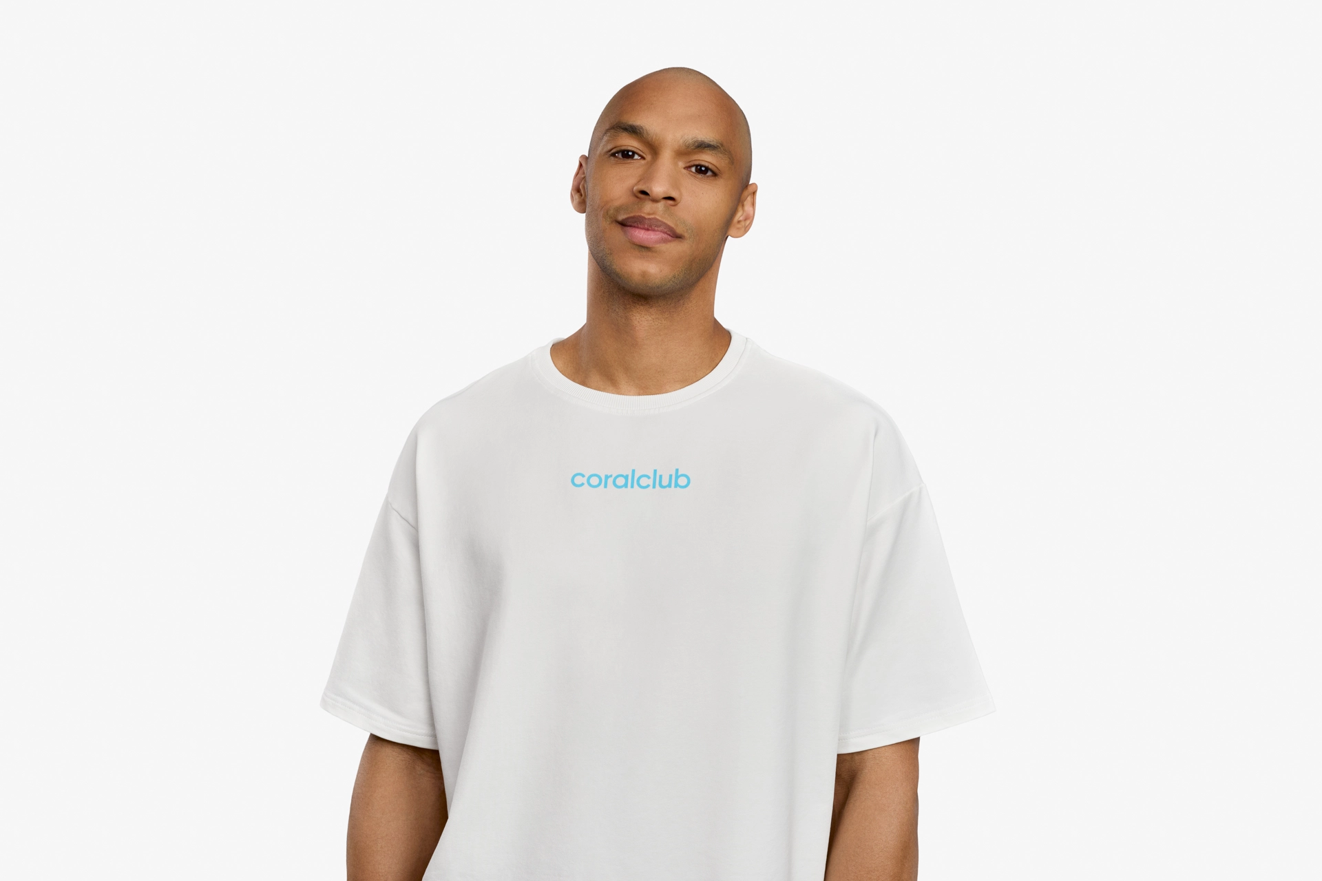 Оверсайз футболка, молочная